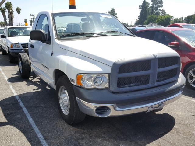 3D6WA26D14G248542 - 2004 DODGE RAM 2500 S WHITE photo 1