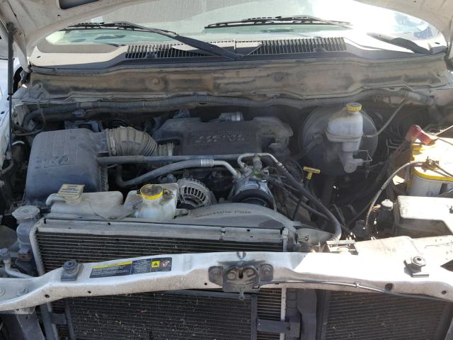3D6WA26D14G248542 - 2004 DODGE RAM 2500 S WHITE photo 7