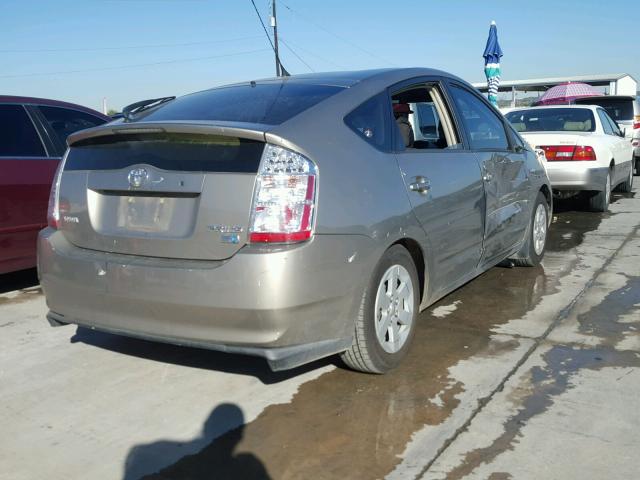 JTDKB20UX77628487 - 2007 TOYOTA PRIUS GOLD photo 4