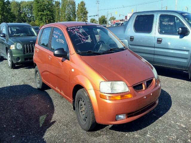 KL2TW69636B640354 - 2006 PONTIAC WAVE LT ORANGE photo 1