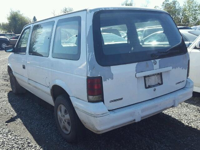 2B4FH25K7RR637038 - 1994 DODGE CARAVAN WHITE photo 3