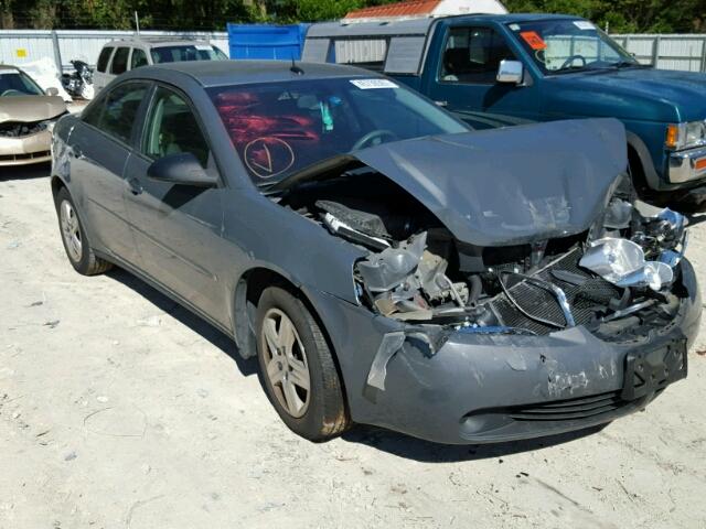 1G2ZF57BX84284465 - 2008 PONTIAC G6 VALUE L GRAY photo 1