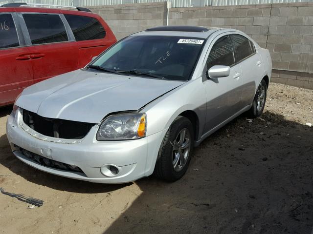 4A3AB56F47E019510 - 2007 MITSUBISHI GALANT ES SILVER photo 2