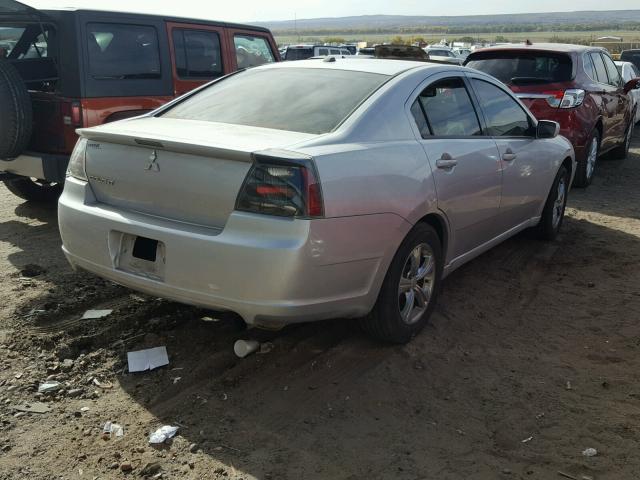 4A3AB56F47E019510 - 2007 MITSUBISHI GALANT ES SILVER photo 4