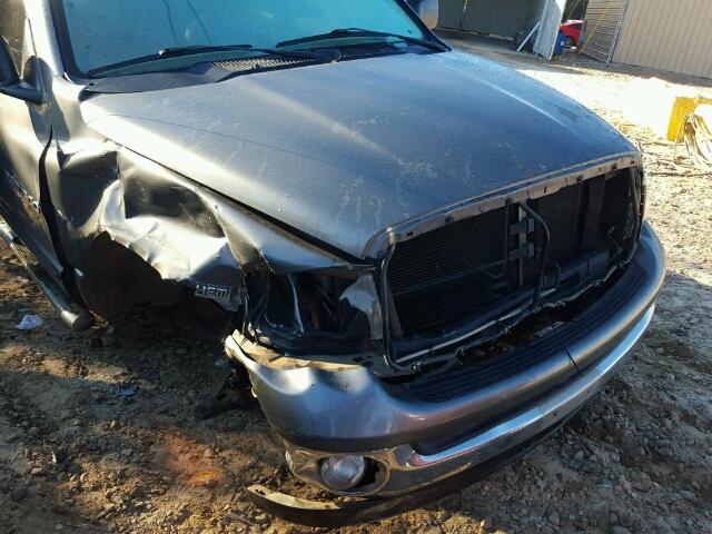 1D7HU18D25S352745 - 2005 DODGE RAM 1500 S GRAY photo 9