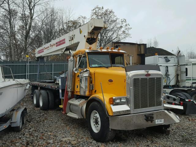 1NPFLU0X31N552496 - 2001 PETERBILT 378 YELLOW photo 1