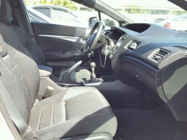 2HGFB6E5XDH705371 - 2013 HONDA CIVIC WHITE photo 5