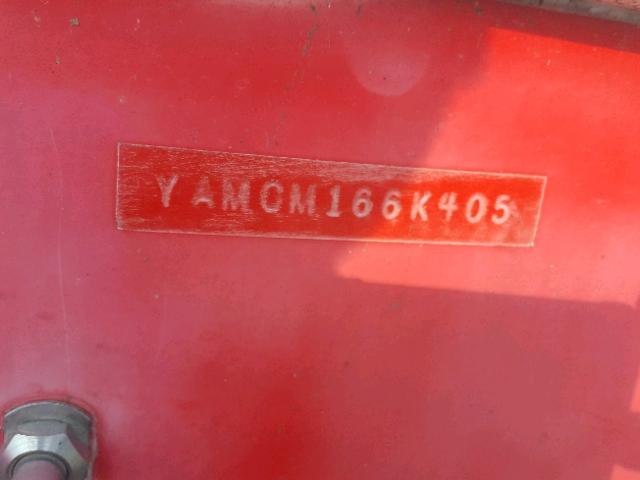 YAMCM166K405 - 2005 YAMAHA BOAT RED photo 10