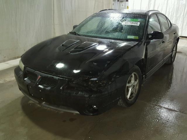1G2WP52K51F173937 - 2001 PONTIAC GRAND PRIX BLACK photo 2