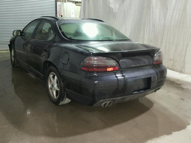 1G2WP52K51F173937 - 2001 PONTIAC GRAND PRIX BLACK photo 3