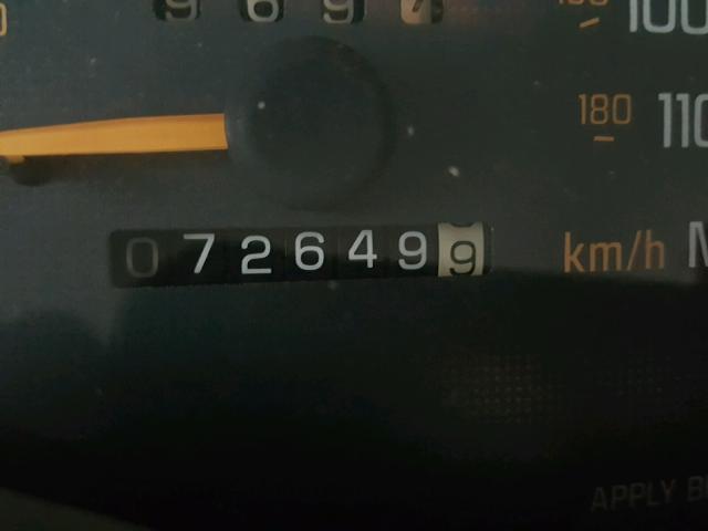 1G2WP52K51F173937 - 2001 PONTIAC GRAND PRIX BLACK photo 8