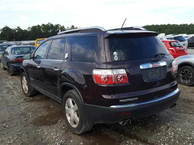 1GKER23748J187172 - 2008 GMC ACADIA SLT 勃艮第红 照片 3