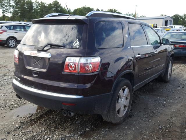 1GKER23748J187172 - 2008 GMC ACADIA SLT 勃艮第红 照片 4
