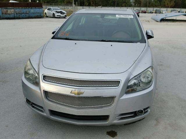 1G1ZK57B39F181734 - 2009 CHEVROLET MALIBU LTZ SILVER photo 9