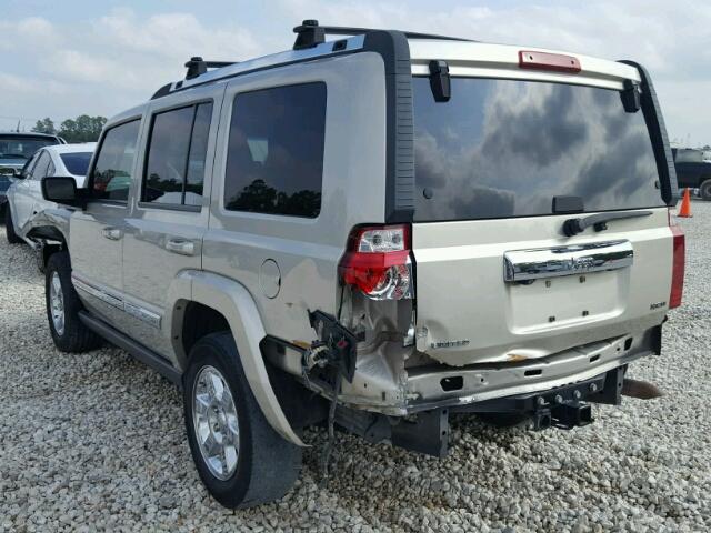 1J8HH58258C131006 - 2008 JEEP COMMANDER TAN photo 3