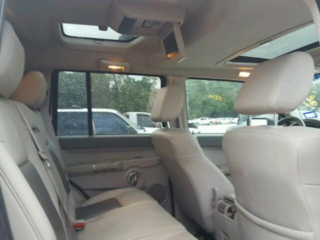1J8HH58258C131006 - 2008 JEEP COMMANDER TAN photo 6