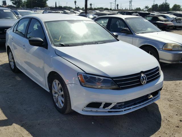 3VW2K7AJ3FM407221 - 2015 VOLKSWAGEN JETTA BASE 白色 照片 1