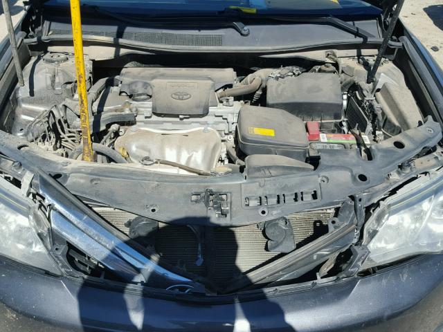 4T1BF1FK8DU241997 - 2013 TOYOTA CAMRY L GRAY photo 7