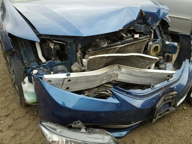 2HGFB2F57EH044939 - 2014 HONDA CIVIC LX BLUE photo 9