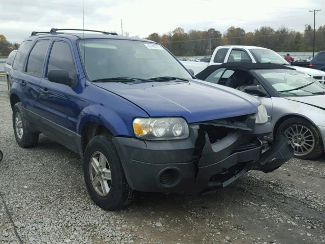 1FMYU02Z96KA54537 - 2006 FORD ESCAPE XLS BLUE photo 1