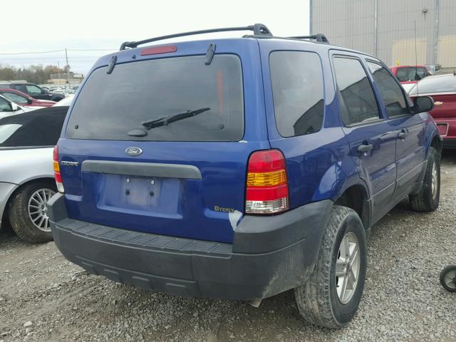 1FMYU02Z96KA54537 - 2006 FORD ESCAPE XLS BLUE photo 4