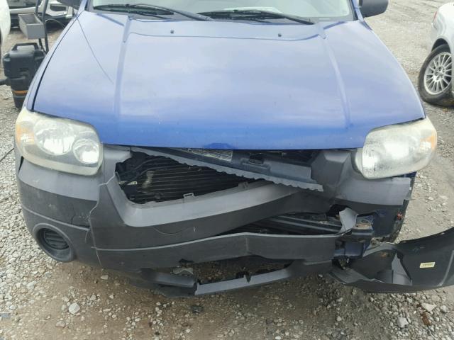 1FMYU02Z96KA54537 - 2006 FORD ESCAPE XLS BLUE photo 7