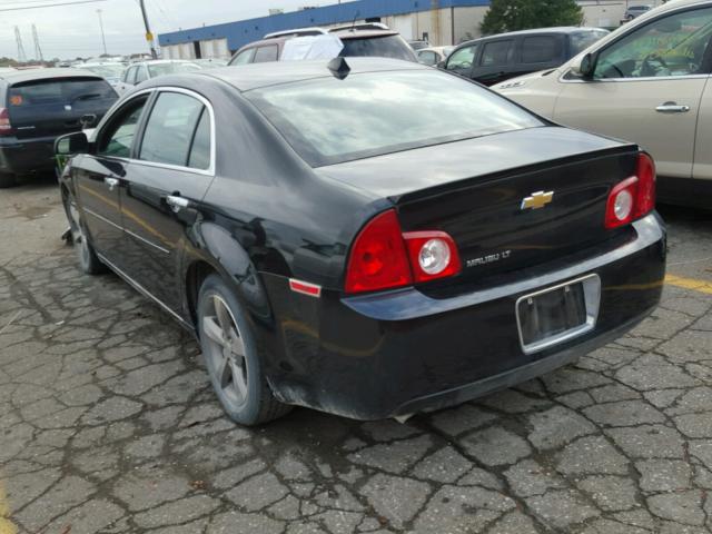 1G1ZC5E04CF201995 - 2012 CHEVROLET MALIBU 1LT 黑色 照片 3