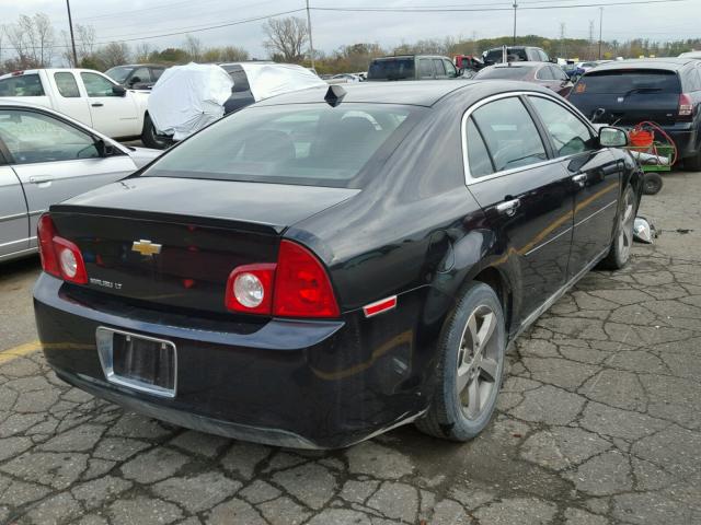 1G1ZC5E04CF201995 - 2012 CHEVROLET MALIBU 1LT 黑色 照片 4