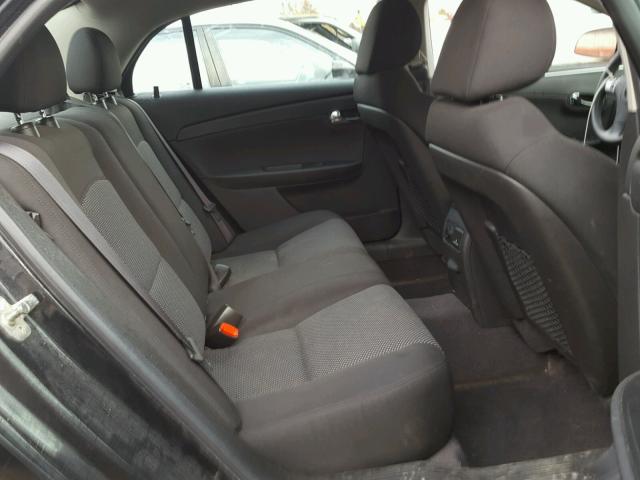 1G1ZC5E04CF201995 - 2012 CHEVROLET MALIBU 1LT 黑色 照片 6