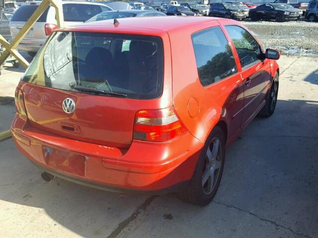 9BWDE61J024039539 - 2002 VOLKSWAGEN GTI BASE RED photo 4