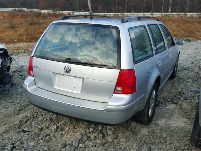 WVWSK61J53W248081 - 2003 VOLKSWAGEN JETTA GLS SILVER photo 4