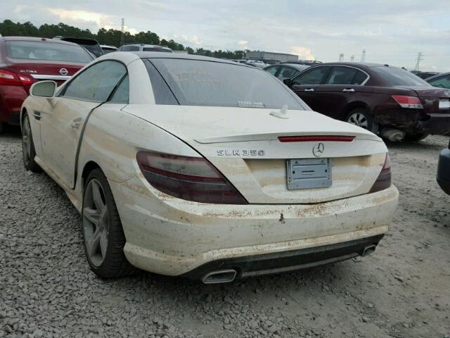 WDDPK5HA2EF088076 - 2014 MERCEDES-BENZ SLK 350 WHITE photo 3