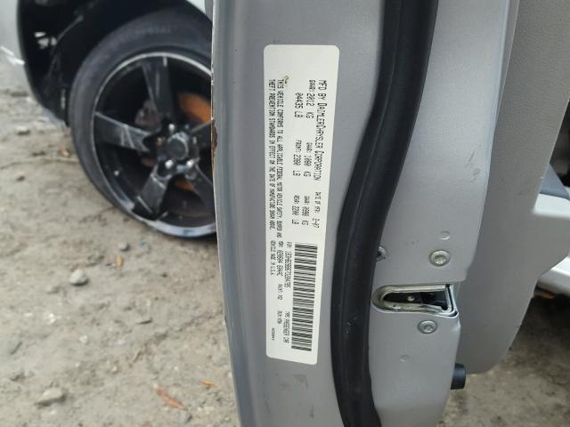 1B3HB28B67D284785 - 2007 DODGE CALIBER GRAY photo 10