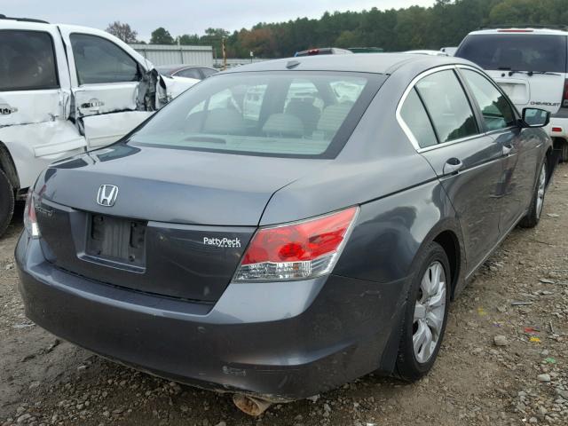 1HGCP2F83AA067027 - 2010 HONDA ACCORD EXL GRAY photo 4