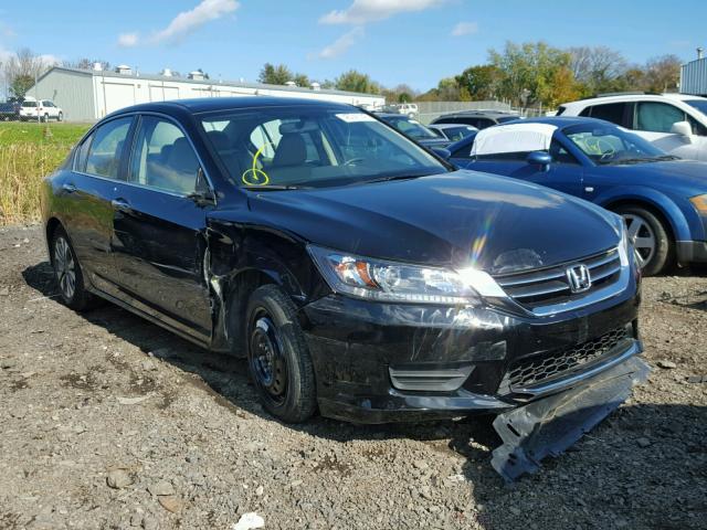 1HGCR2F30FA214846 - 2015 HONDA ACCORD LX BLACK photo 1