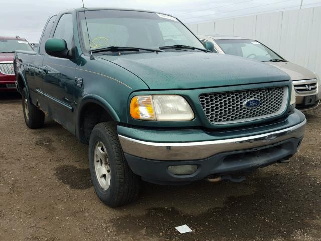 1FTRX18W7XKB17879 - 1999 FORD F150 GREEN photo 1