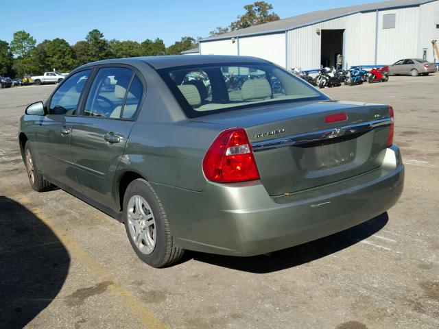 1G1ZS51FX6F247333 - 2006 CHEVROLET MALIBU LS GREEN photo 3