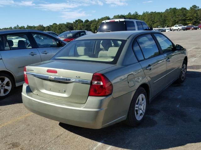 1G1ZS51FX6F247333 - 2006 CHEVROLET MALIBU LS GREEN photo 4