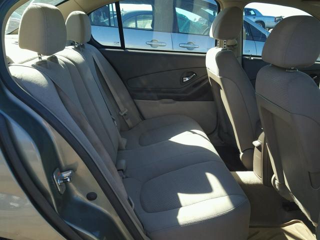 1G1ZS51FX6F247333 - 2006 CHEVROLET MALIBU LS GREEN photo 6