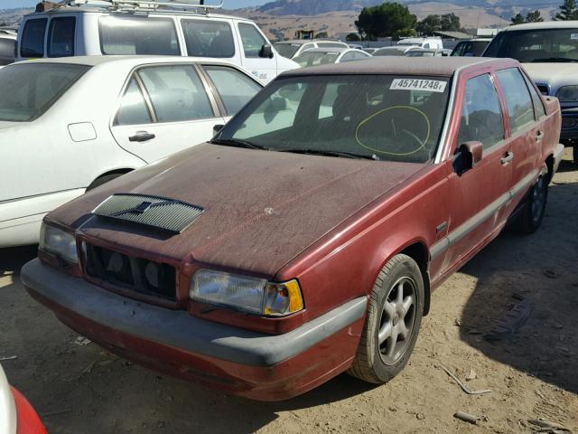 YV1LS5519S1207614 - 1995 VOLVO 850 BASE RED photo 2