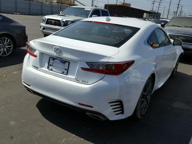 JTHHE5BC5F5009019 - 2015 LEXUS RC 350 WHITE photo 4