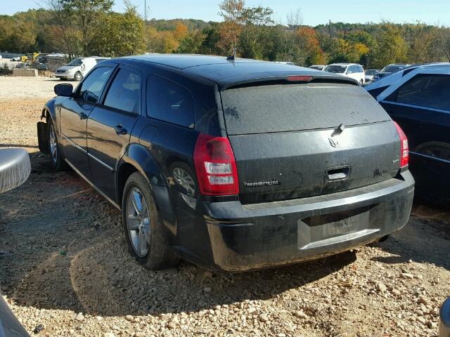 2D8FV37V88H130230 - 2008 DODGE MAGNUM SXT BLACK photo 3