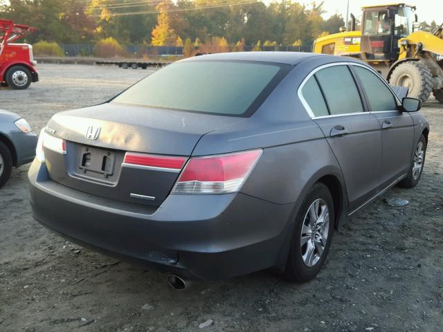 1HGCP2F61BA149189 - 2011 HONDA ACCORD SE GRAY photo 4