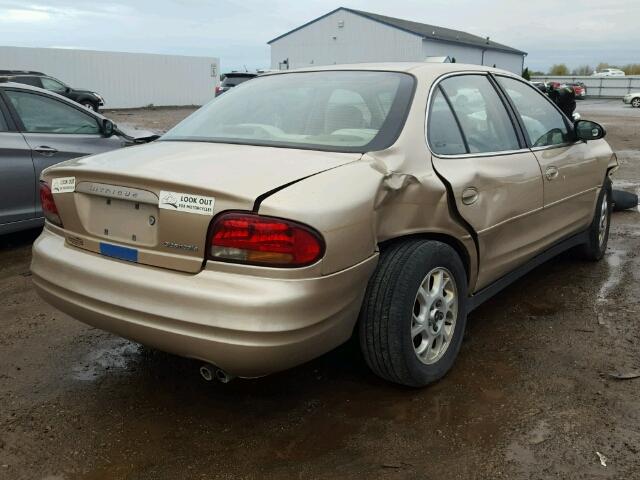 1G3WH52H81F164002 - 2001 OLDSMOBILE INTRIGUE G GOLD photo 4