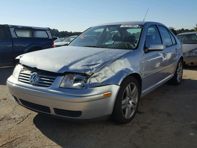 3VWSE69M24M044763 - 2004 VOLKSWAGEN JETTA SILVER photo 2