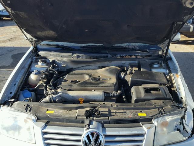 3VWSE69M24M044763 - 2004 VOLKSWAGEN JETTA SILVER photo 7