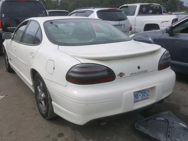 1G2WR52102F219029 - 2002 PONTIAC GRAND PRIX WHITE photo 3