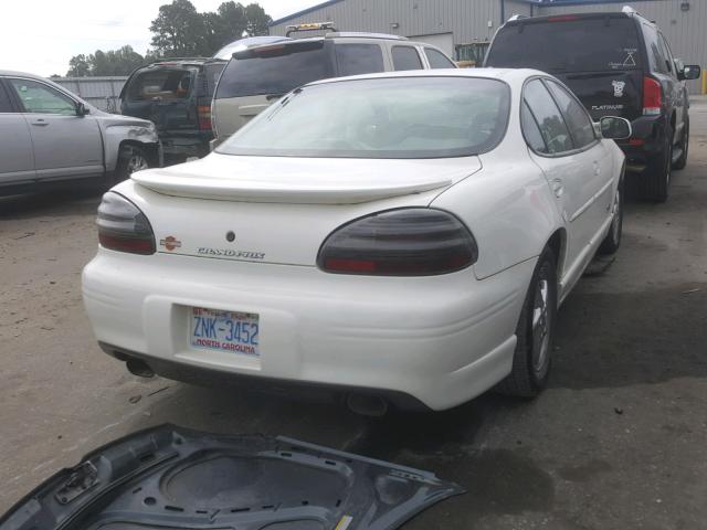 1G2WR52102F219029 - 2002 PONTIAC GRAND PRIX WHITE photo 4