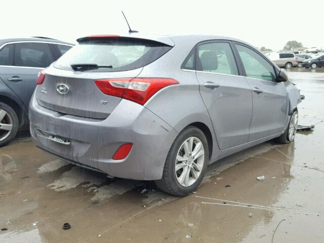 KMHD35LH7FU249285 - 2015 HYUNDAI ELANTRA GT SILVER photo 4