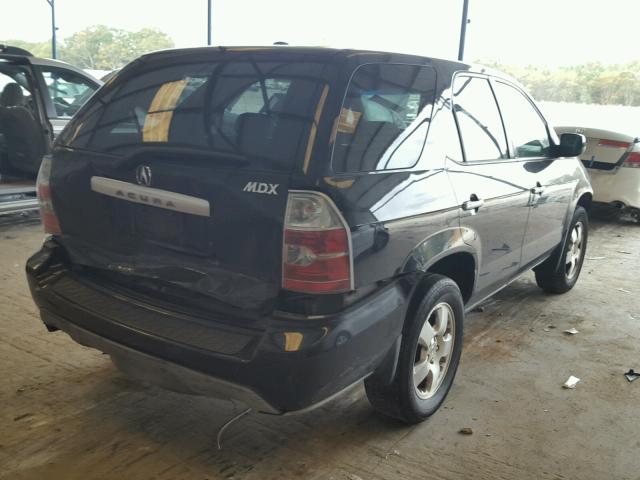 2HNYD18206H519616 - 2006 ACURA MDX BLACK photo 4